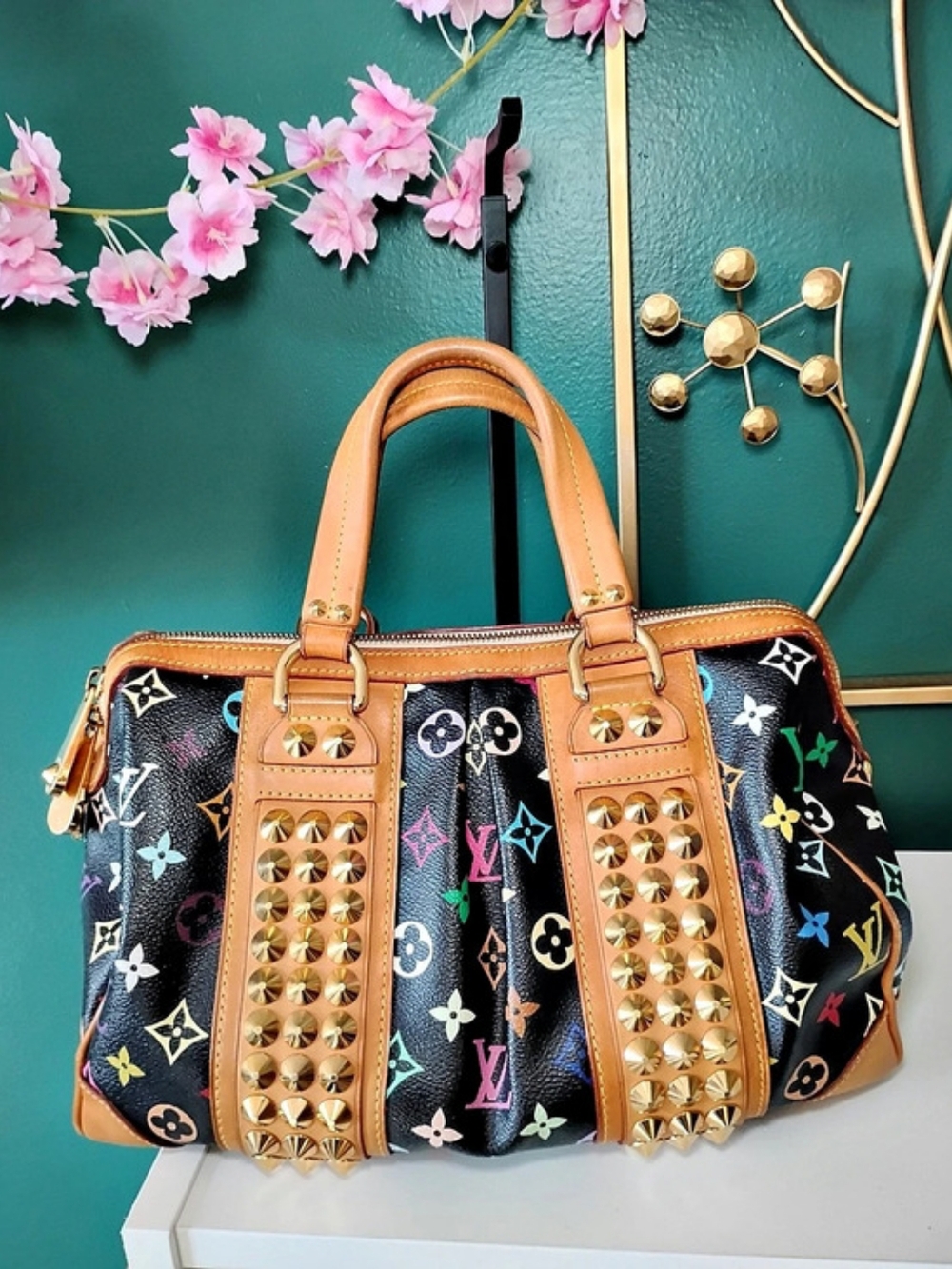 Louis Vuitton x Takashi Murakami Monogram Multicolor Courtney